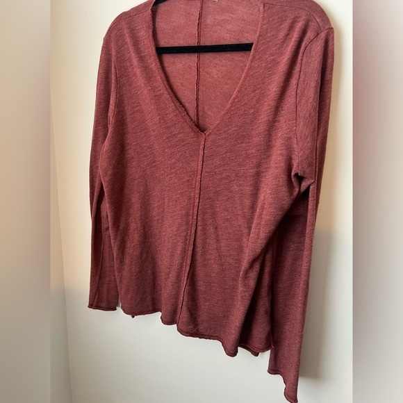 Project Social T x Urban Outfitters Long Sleeve V-Neck Knit Tunic Medium - Picture 4 of 6